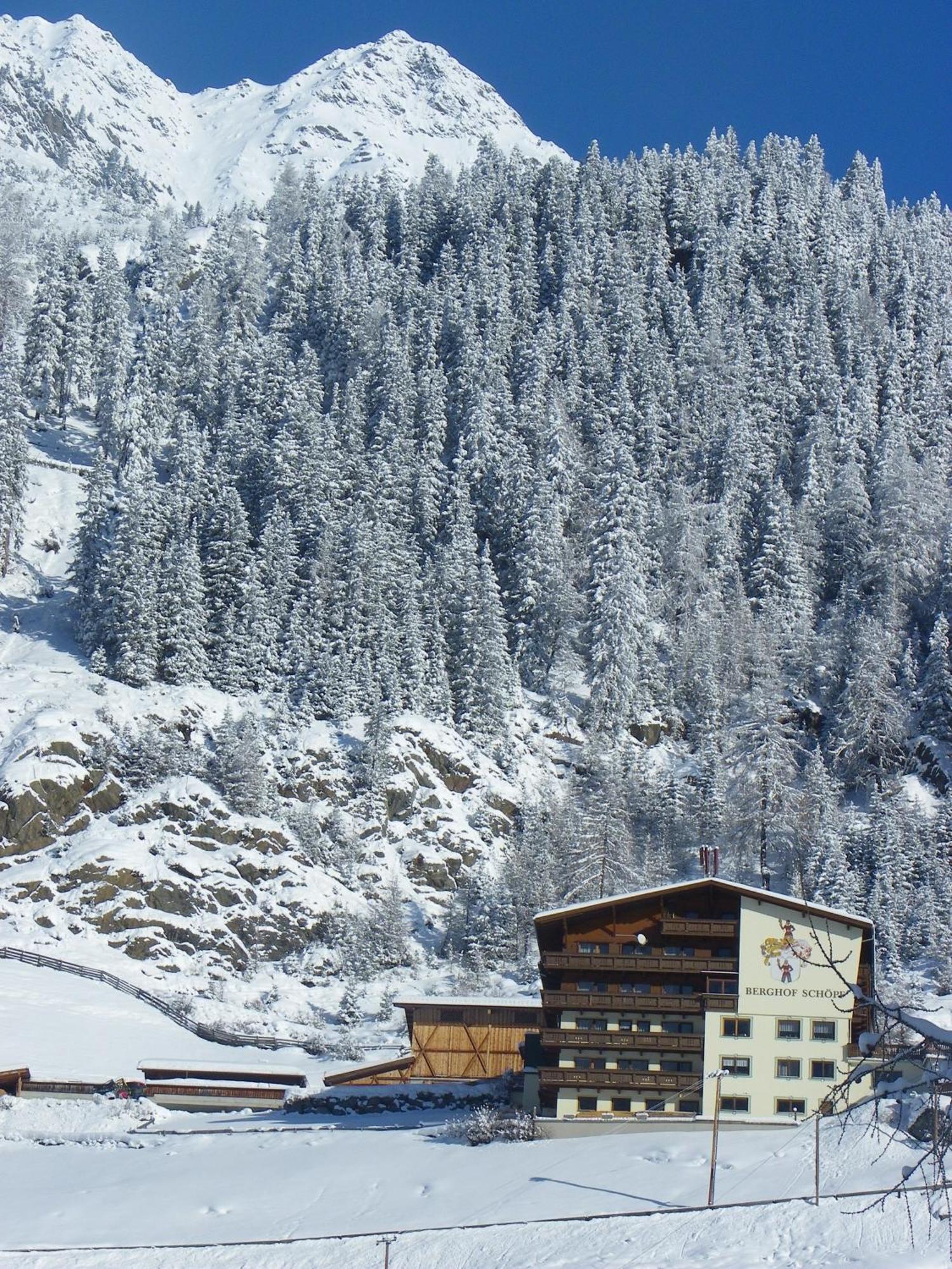 Gästehaus Berghof Schöpf Längenfeld Exterior foto