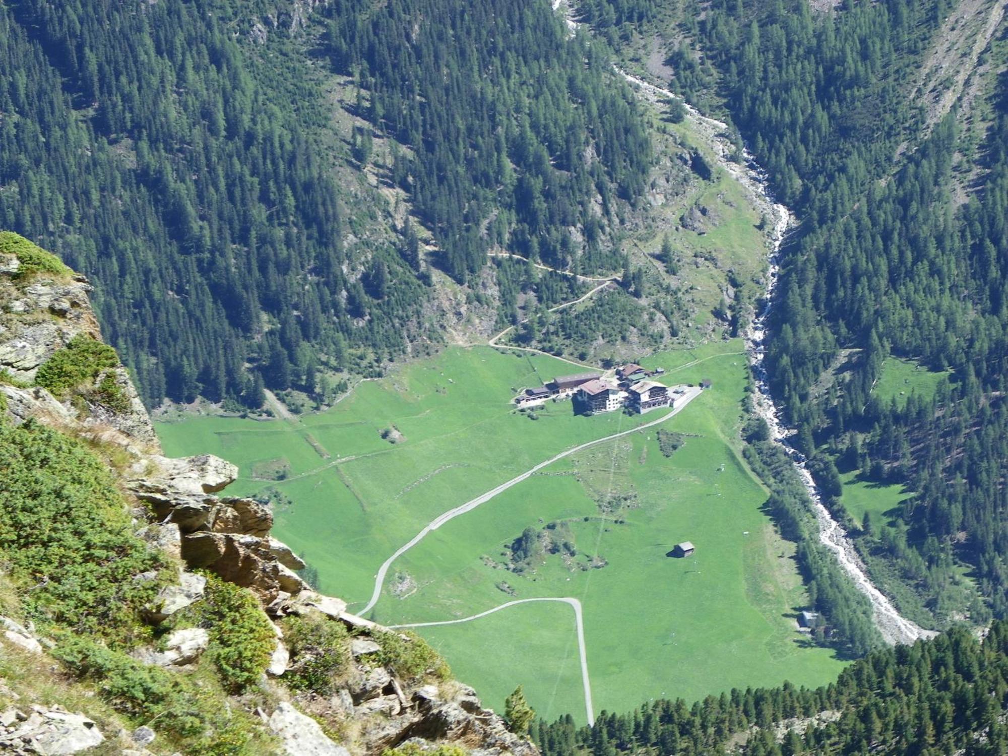 Gästehaus Berghof Schöpf Längenfeld Exterior foto